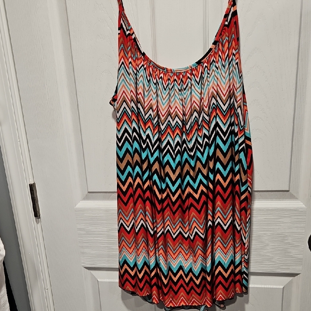 SWAK Multicolor Chevron Camisole